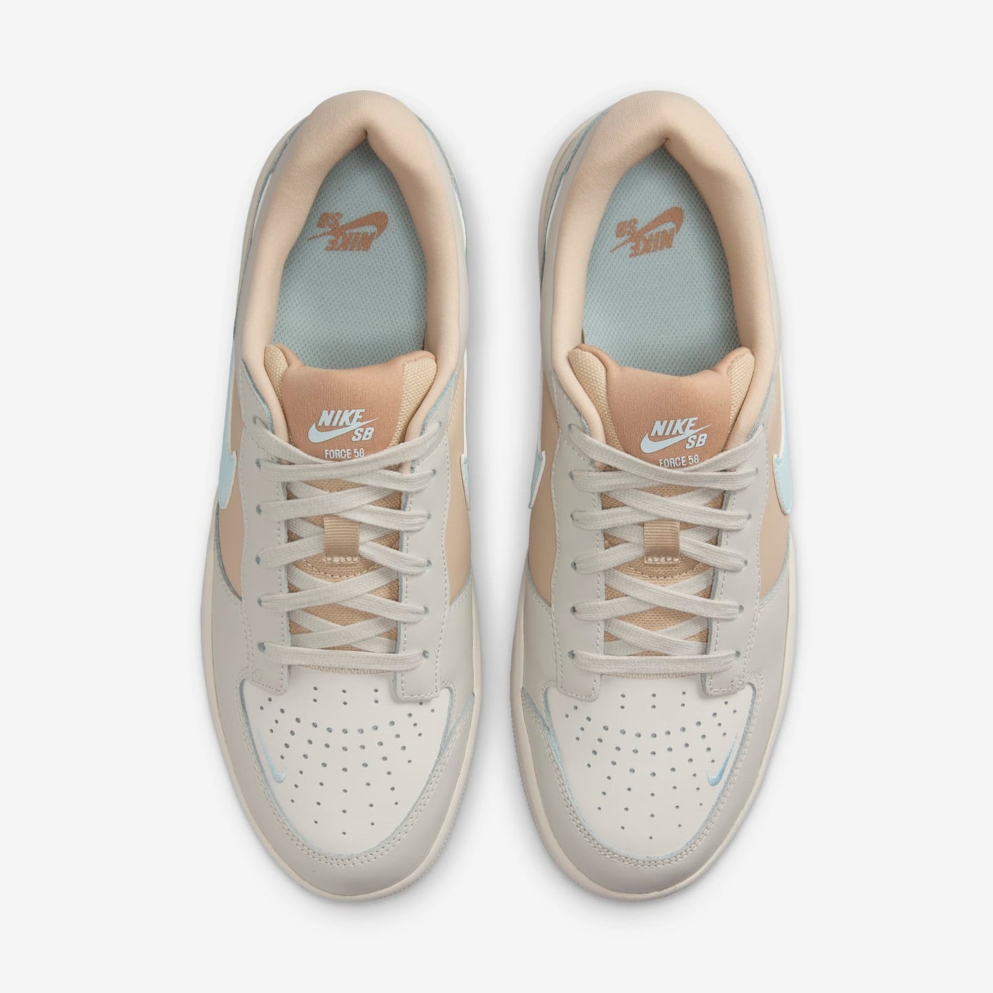 TÊNIS NIKE SB FORCE 58 PRM LIGHT BONE