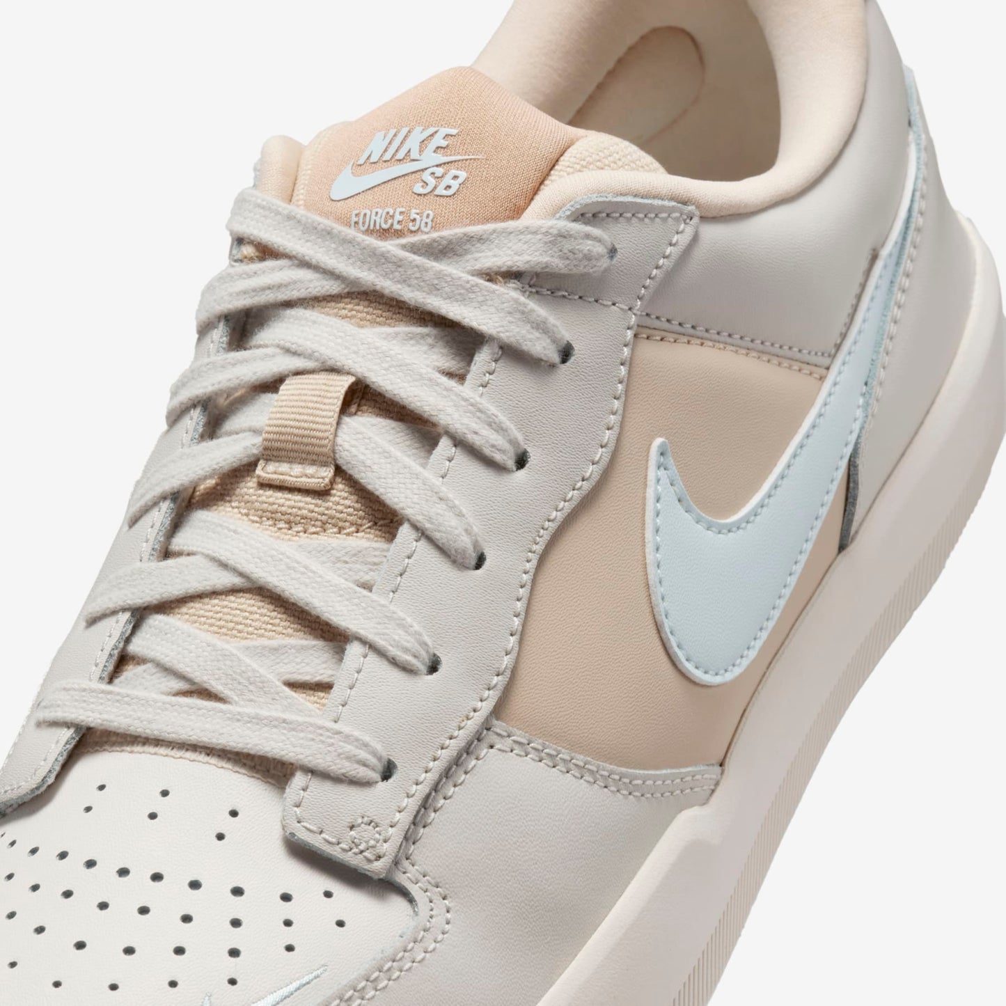 TÊNIS NIKE SB FORCE 58 PRM LIGHT BONE