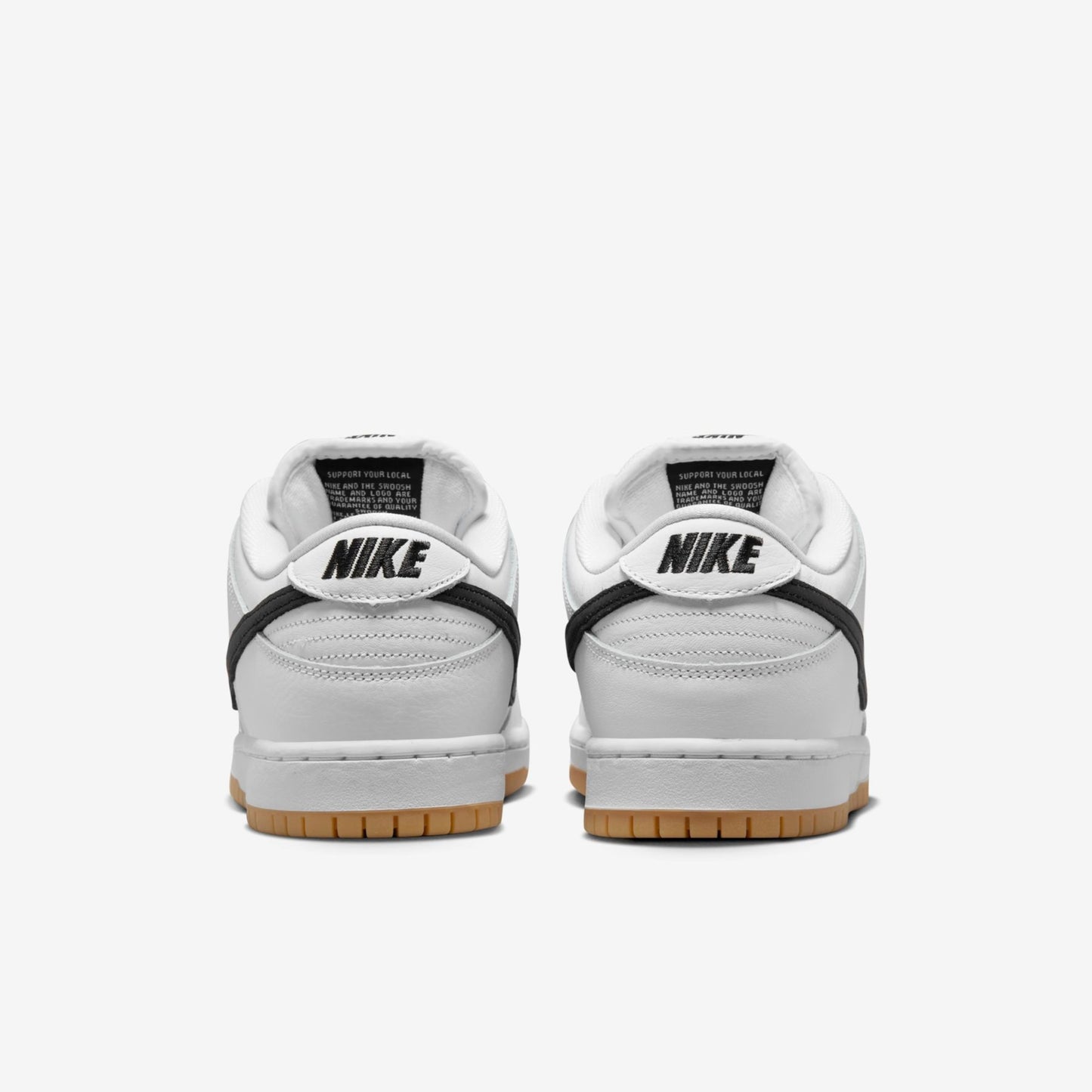 TÊNIS NIKE SB DUNK LOW PRO WHITE/GUM