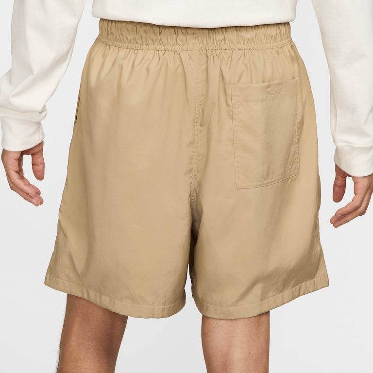 SHORTS NIKE CLUB FLOW PARACHUTE BEIGE/WHITE