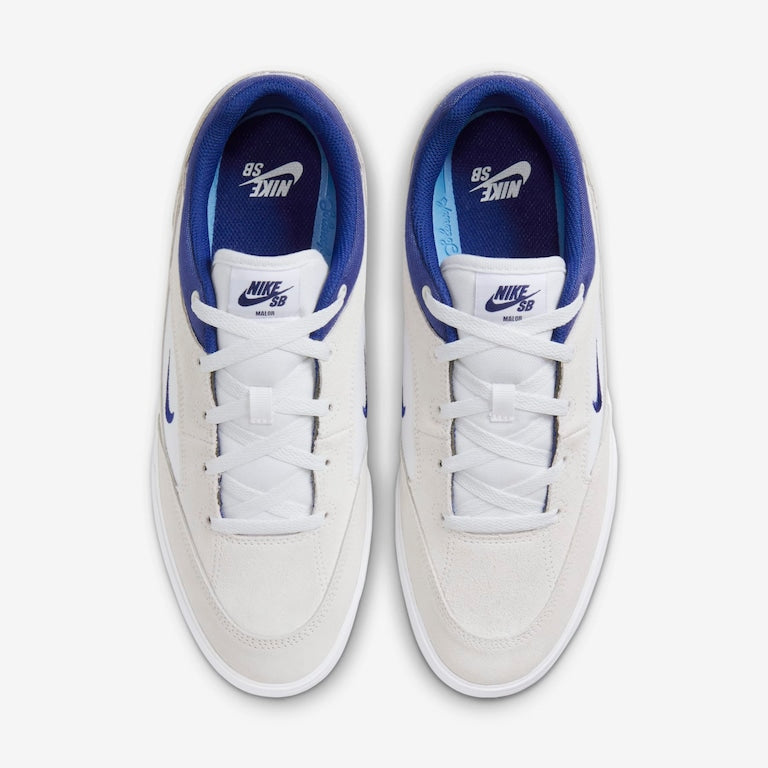 TÊNIS NIKE SB MALOR WHITE/DEEP ROYAL