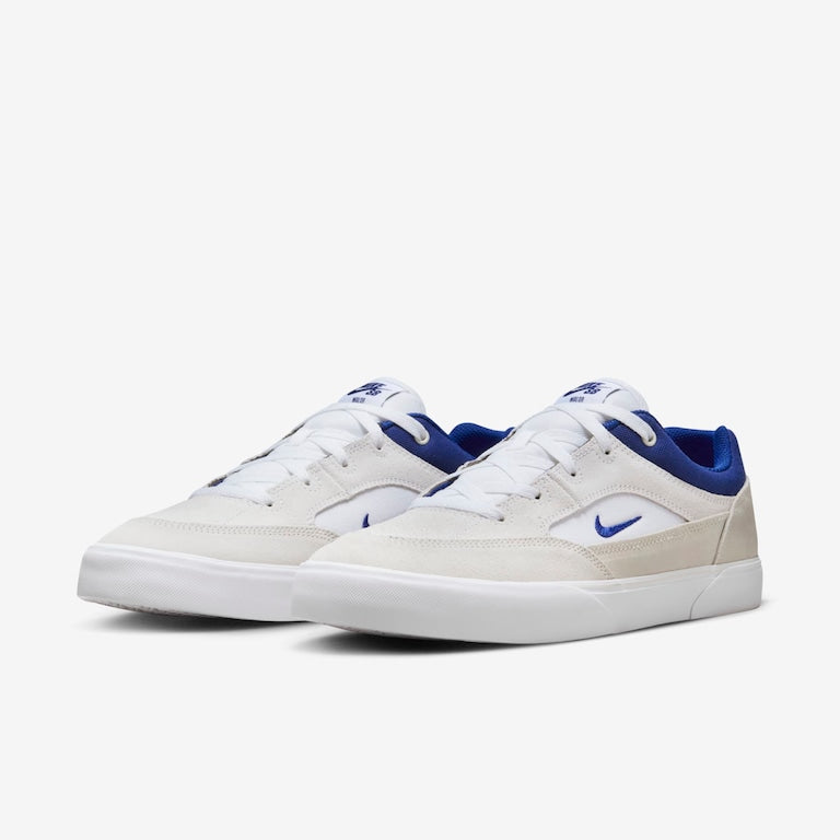 TÊNIS NIKE SB MALOR WHITE/DEEP ROYAL