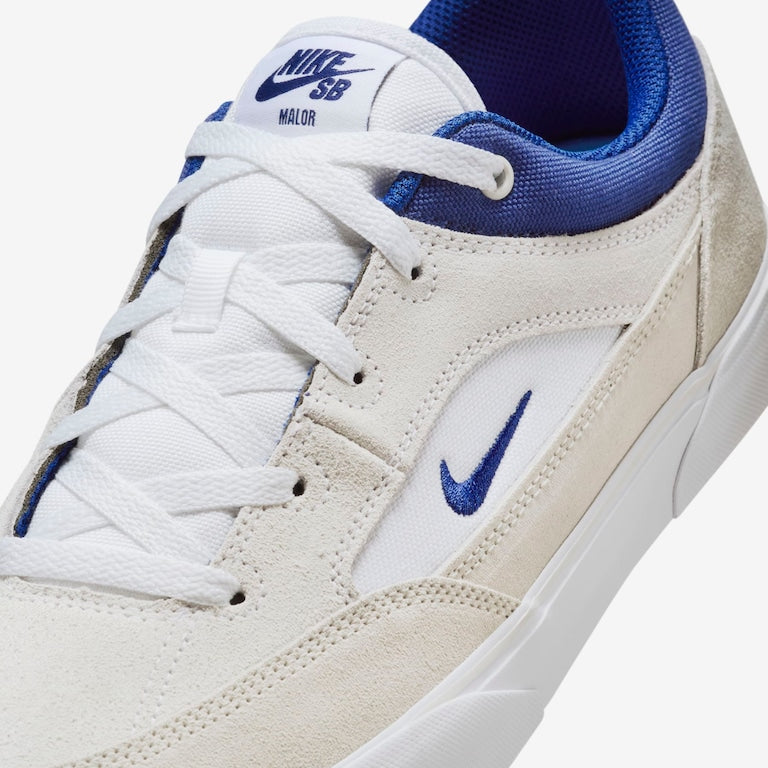 TÊNIS NIKE SB MALOR WHITE/DEEP ROYAL