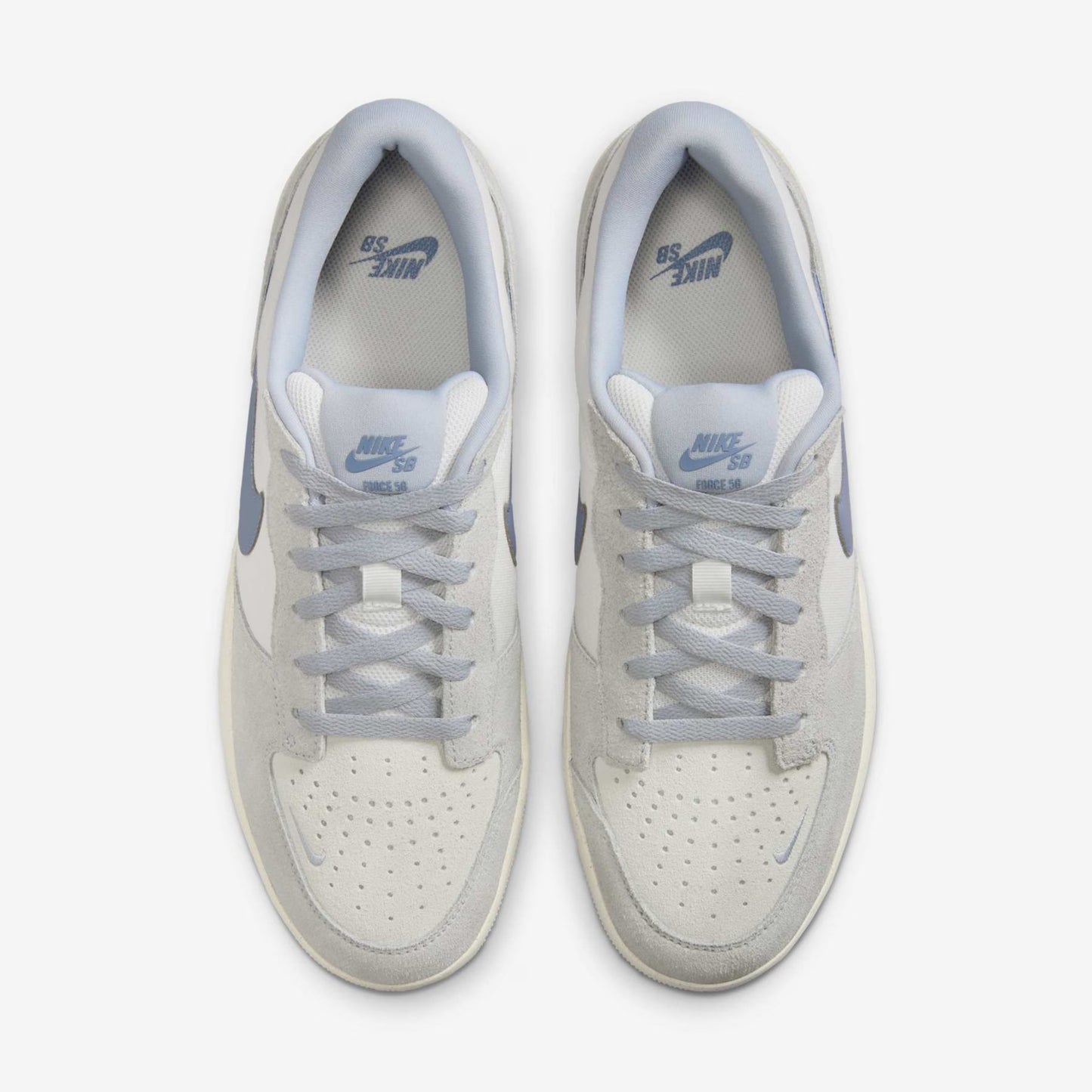 TÊNIS NIKE SB FORCE 58 WHITE/ASHEN
