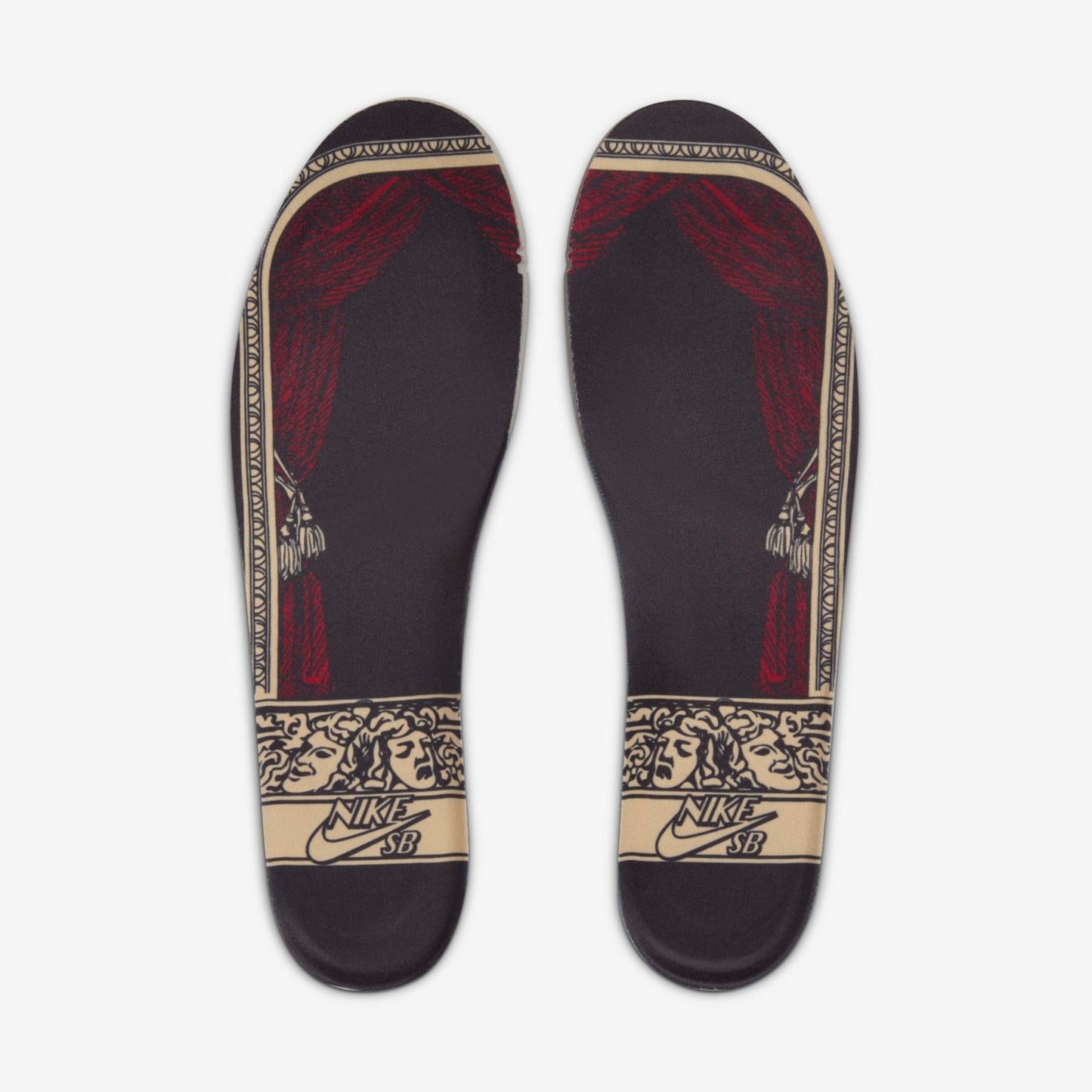 TÊNIS NIKE SB DUNK LOW PRO CELESTIAL GOLD AND DARK TEAM RED