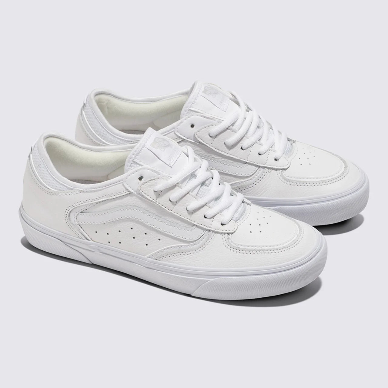 TÊNIS VANS SKATE ROWLEY LEATHER WHITE