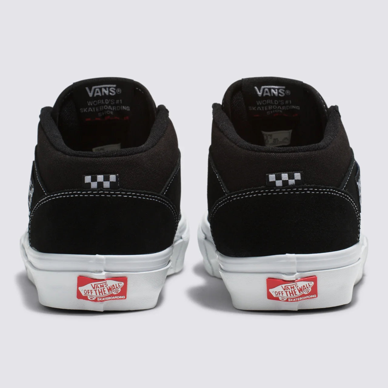 TÊNIS VANS SKATE HALF CAB BLACK WHITE