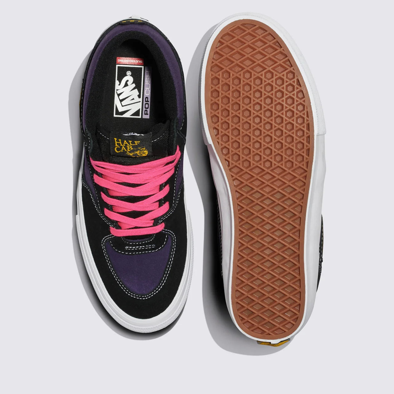 TÊNIS VANS HALF CAB BLACK PURPLE