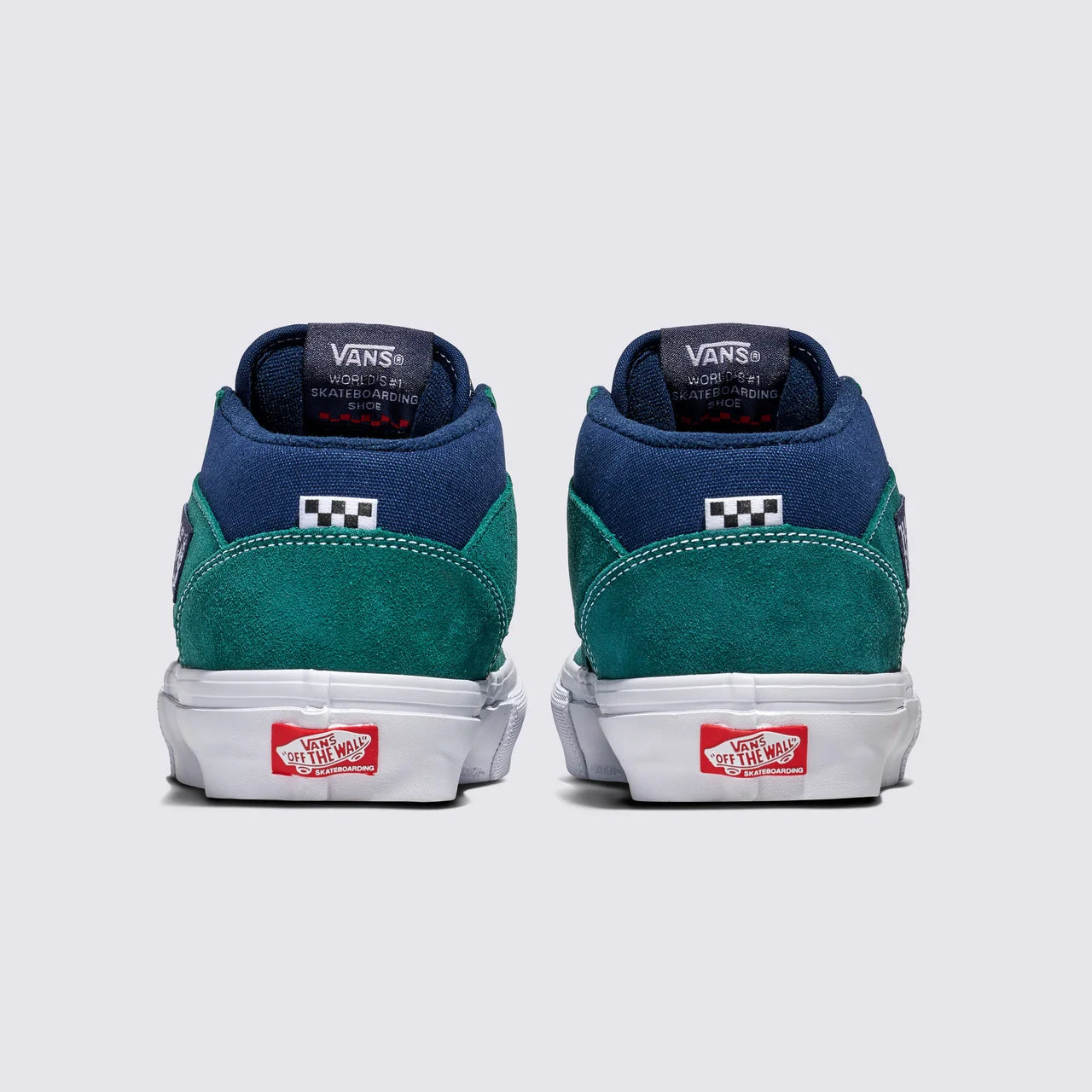 TÊNIS VANS HALF CAB TARTAN BLUE GREEN