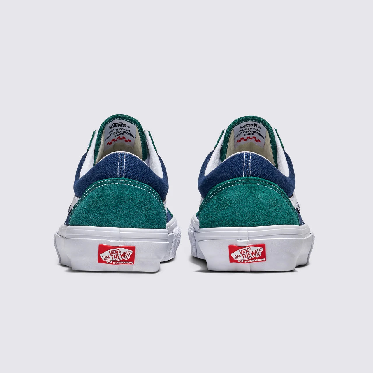TÊNIS VANS SKATE OLD SKOOL TARTAN GREEN/BLUE