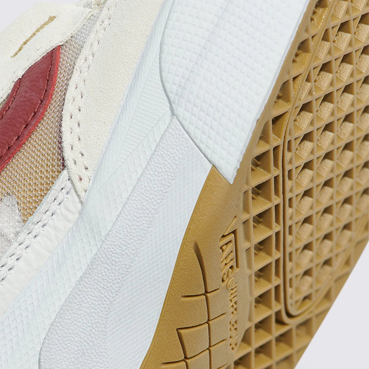TÊNIS VANS WAYVEE LEATHER TAN / WHITE