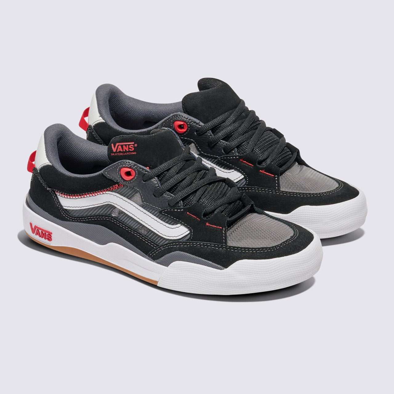 TÊNIS VANS SKATE WAYVEE 2 BLACK/WHITE/RED