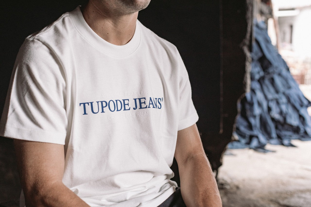 CAMISETA TUPODE JEANS ORIG BRANCA