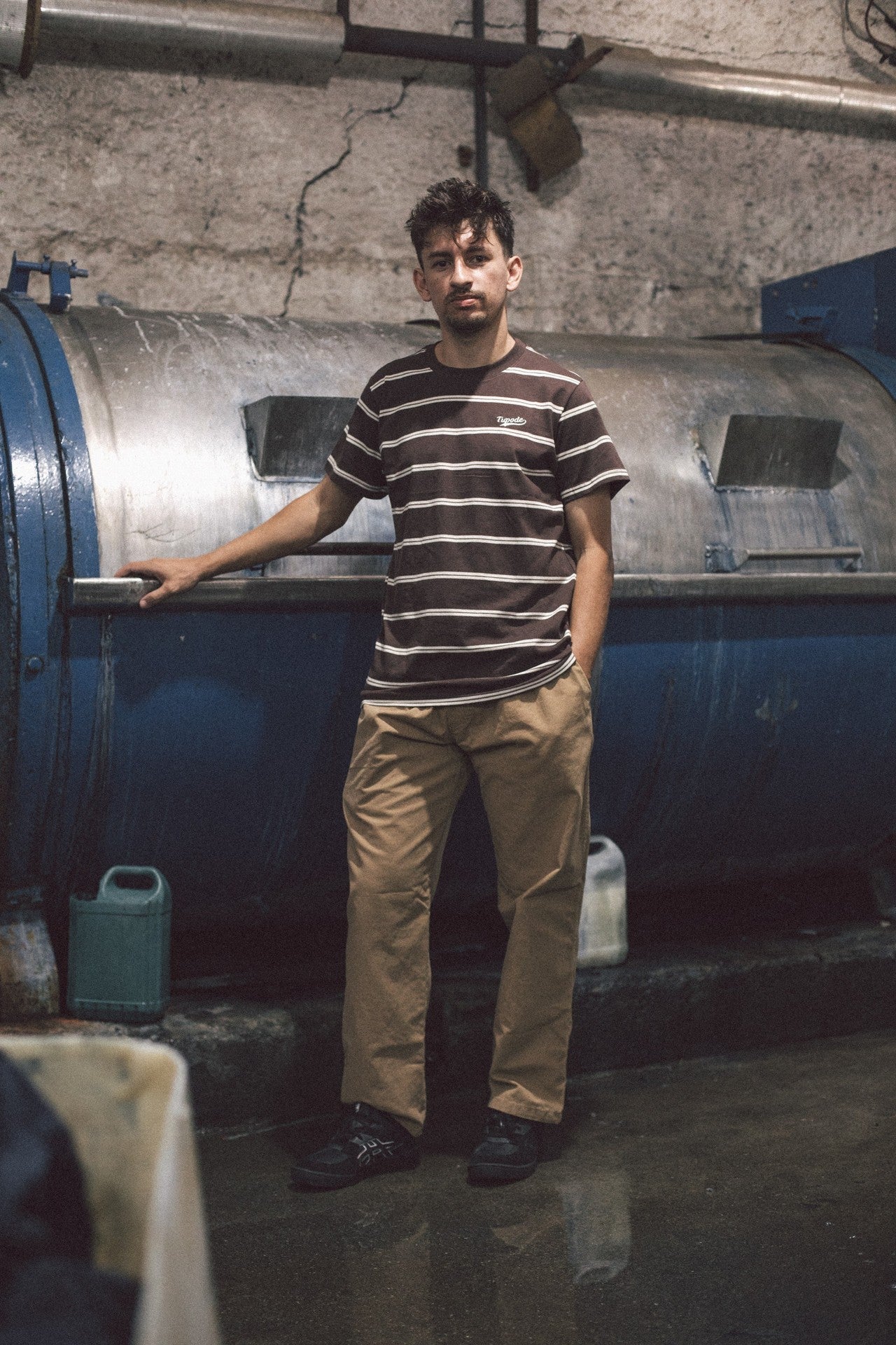 CALÇA TUPODE LEISURE CHINO CANVAS CAQUI