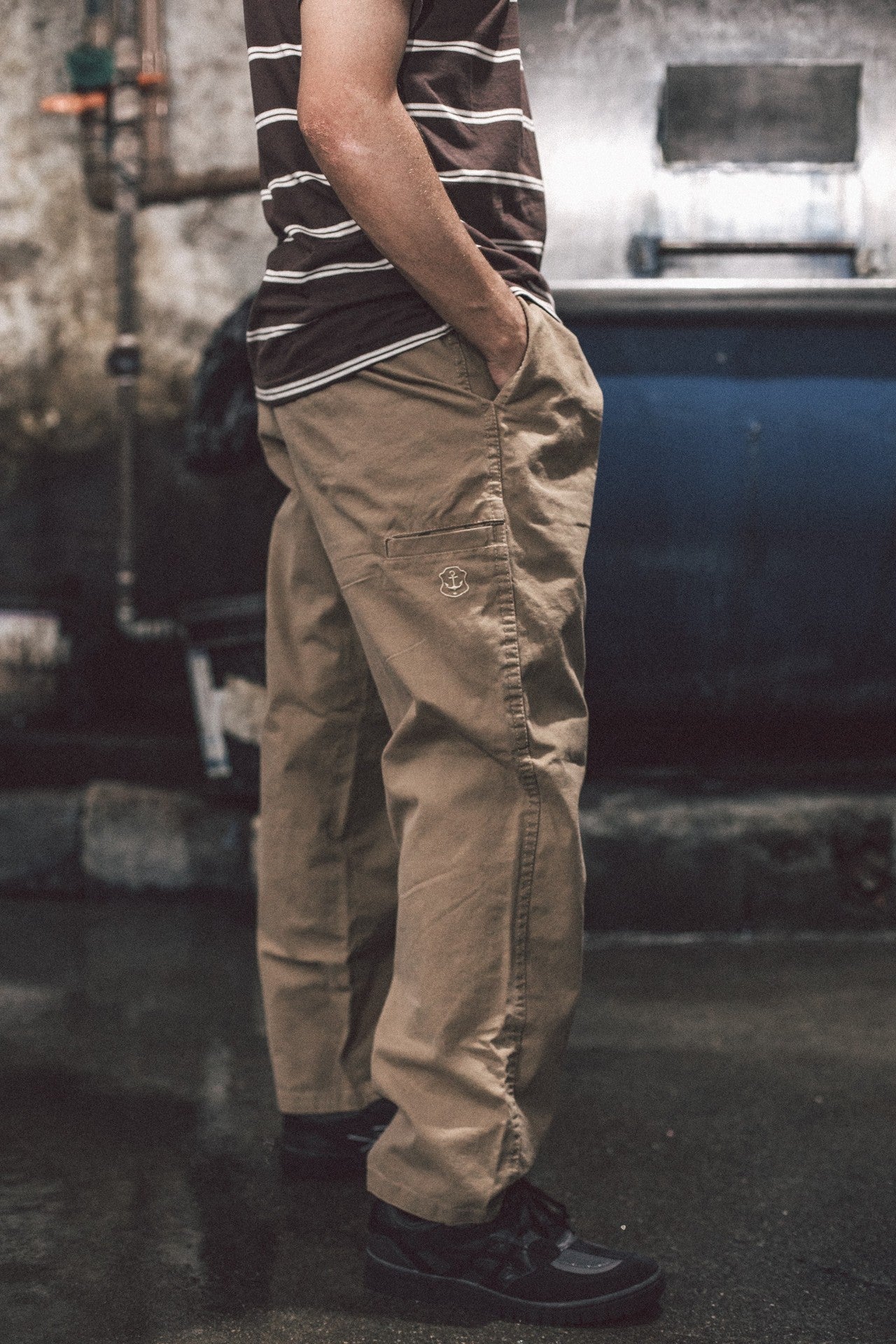 CALÇA TUPODE LEISURE CHINO CANVAS CAQUI