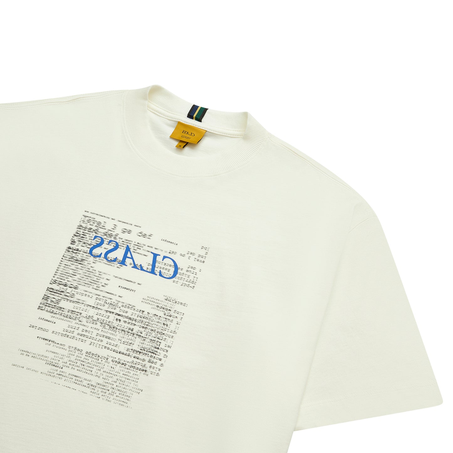 CAMISETA CLASS INFOMANIA INVERSO OFF-WHITE