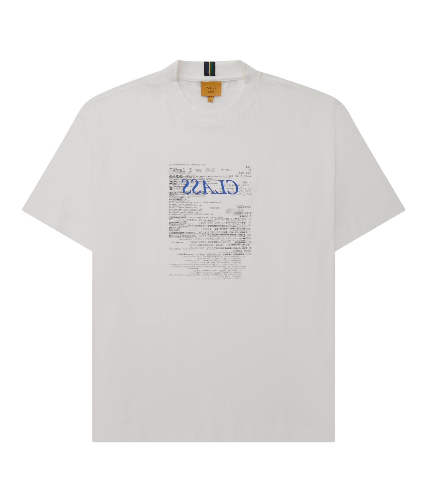 CAMISETA CLASS INFOMANIA INVERSO OFF-WHITE