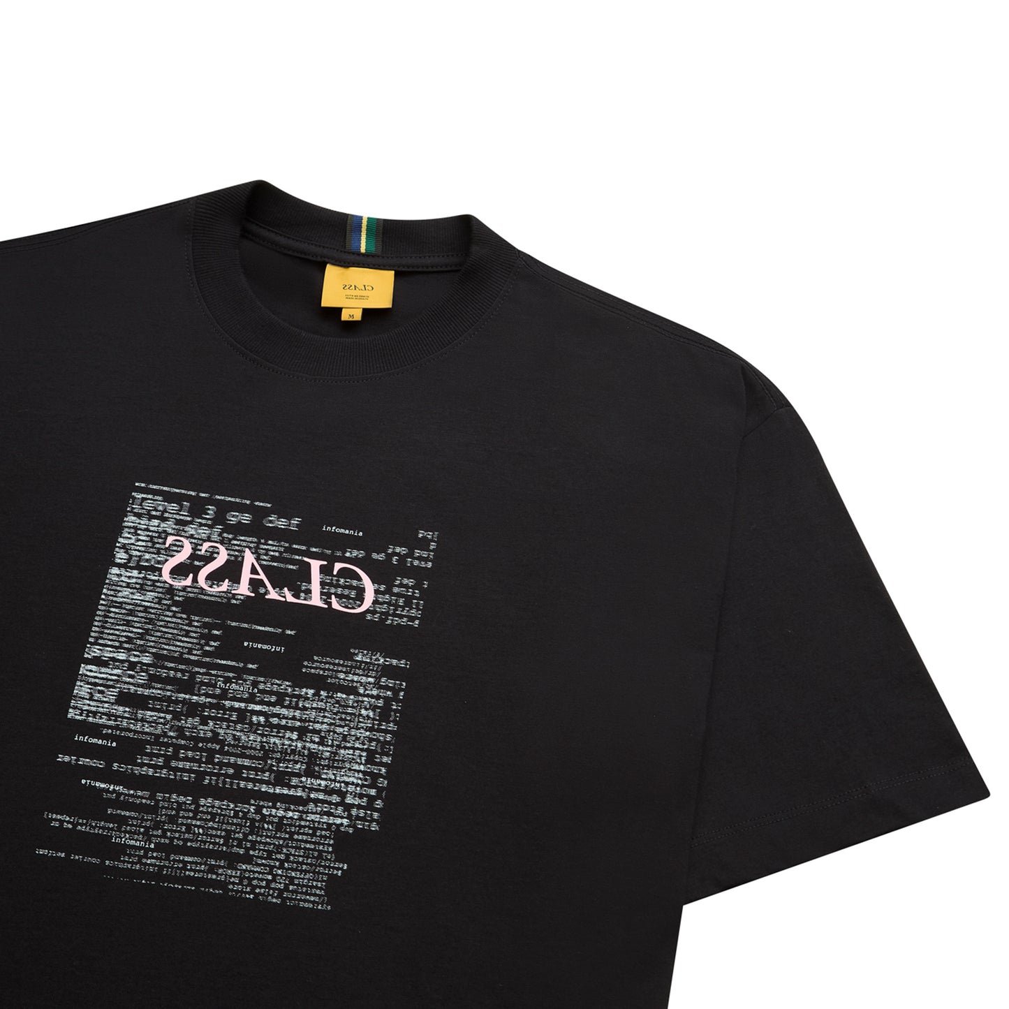 CAMISETA CLASS INFOMANIA INVERSO BLACK