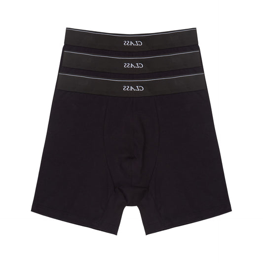CUECA CLASS INVERSO 3 PACK BOXER BLACK