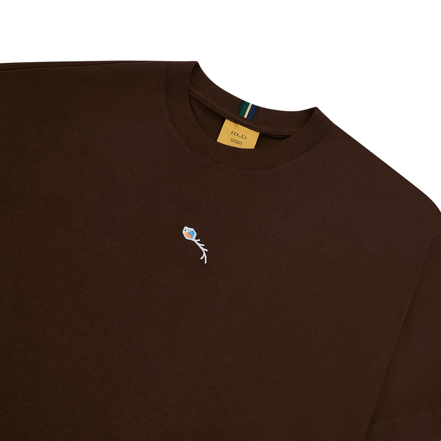 CAMISETA CLASS PIPA HIGH DEFINITION BROWN