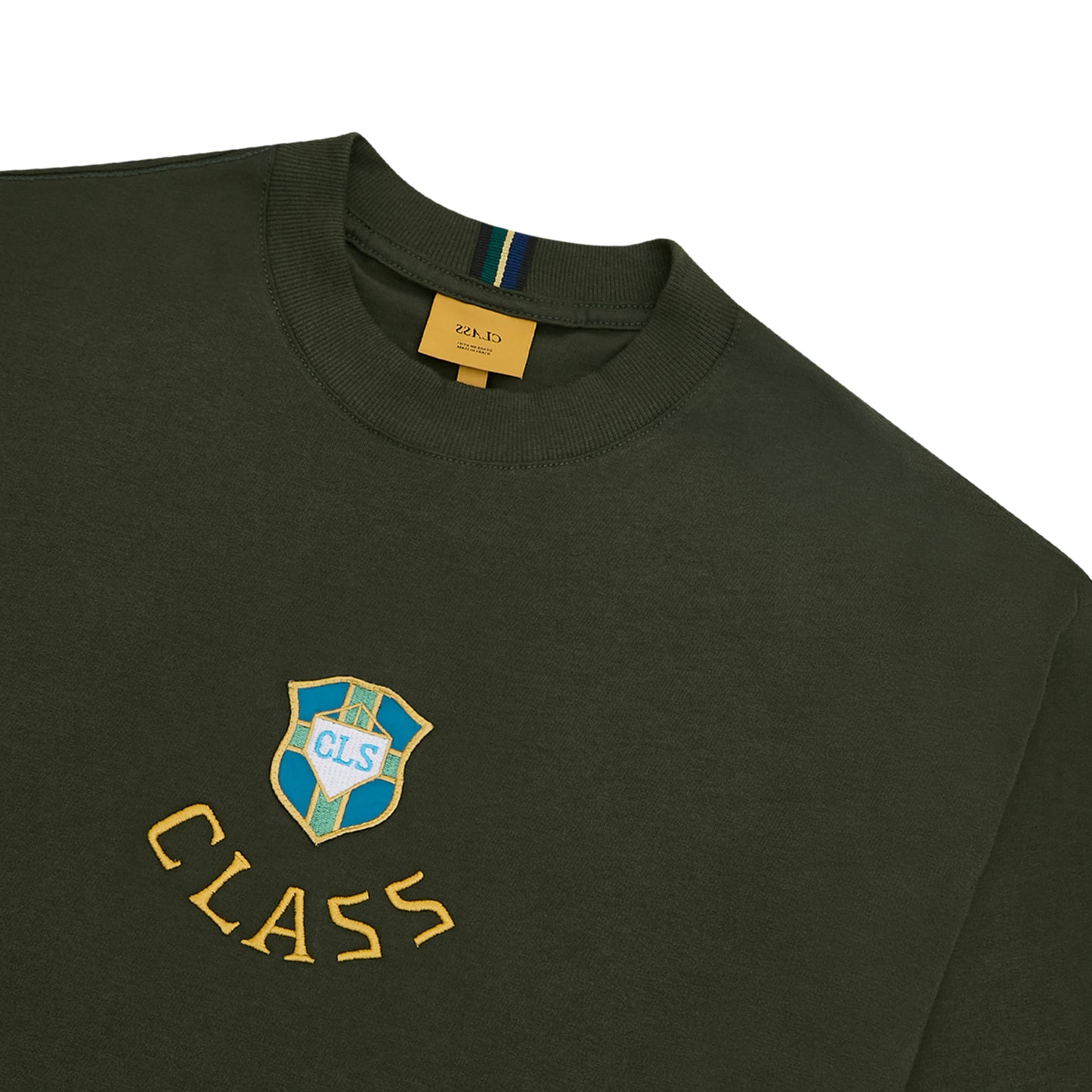 CAMISETA CLASS BRASIL GREEN