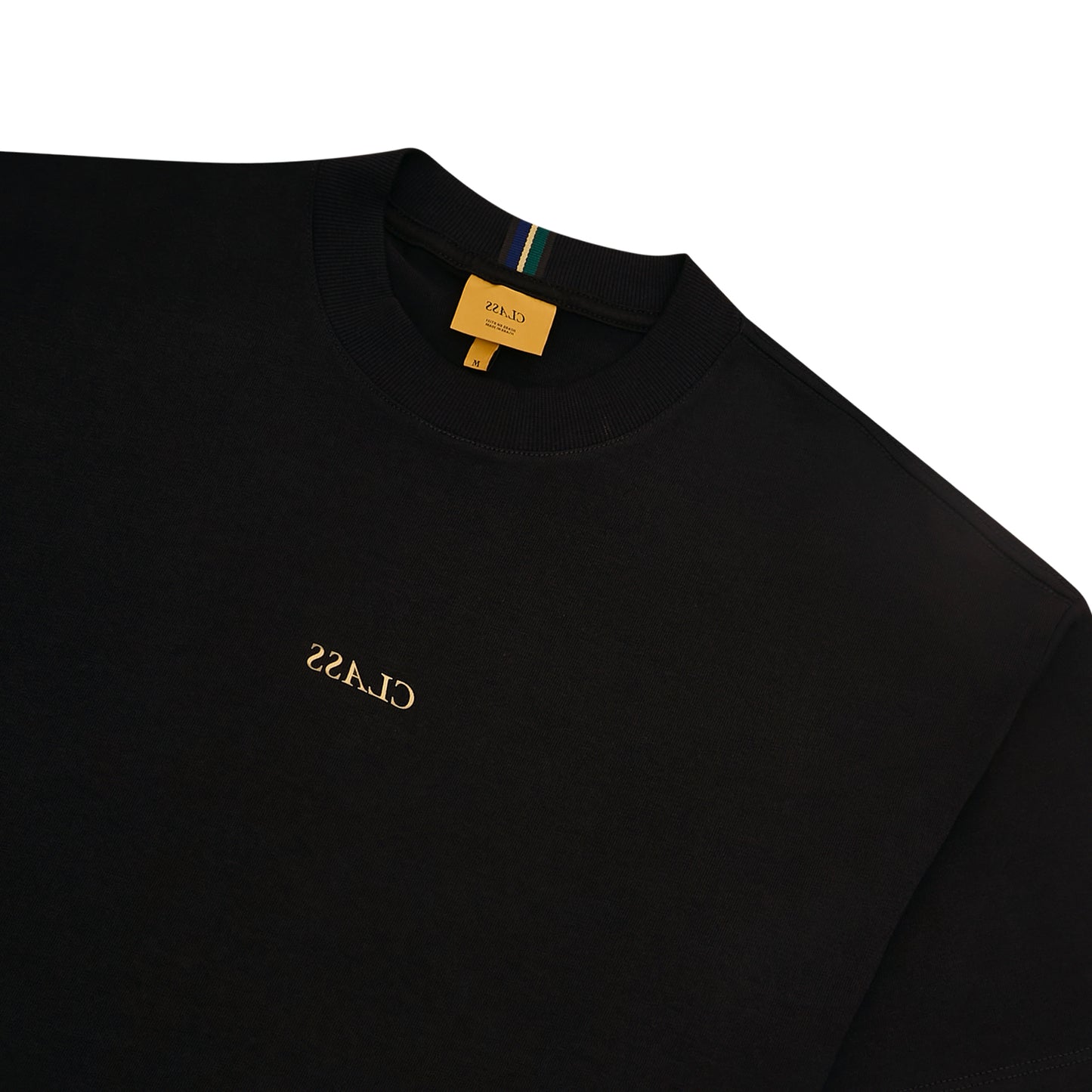 CAMISETA CLASS PREMIUM INVERSO GOLD BLACK