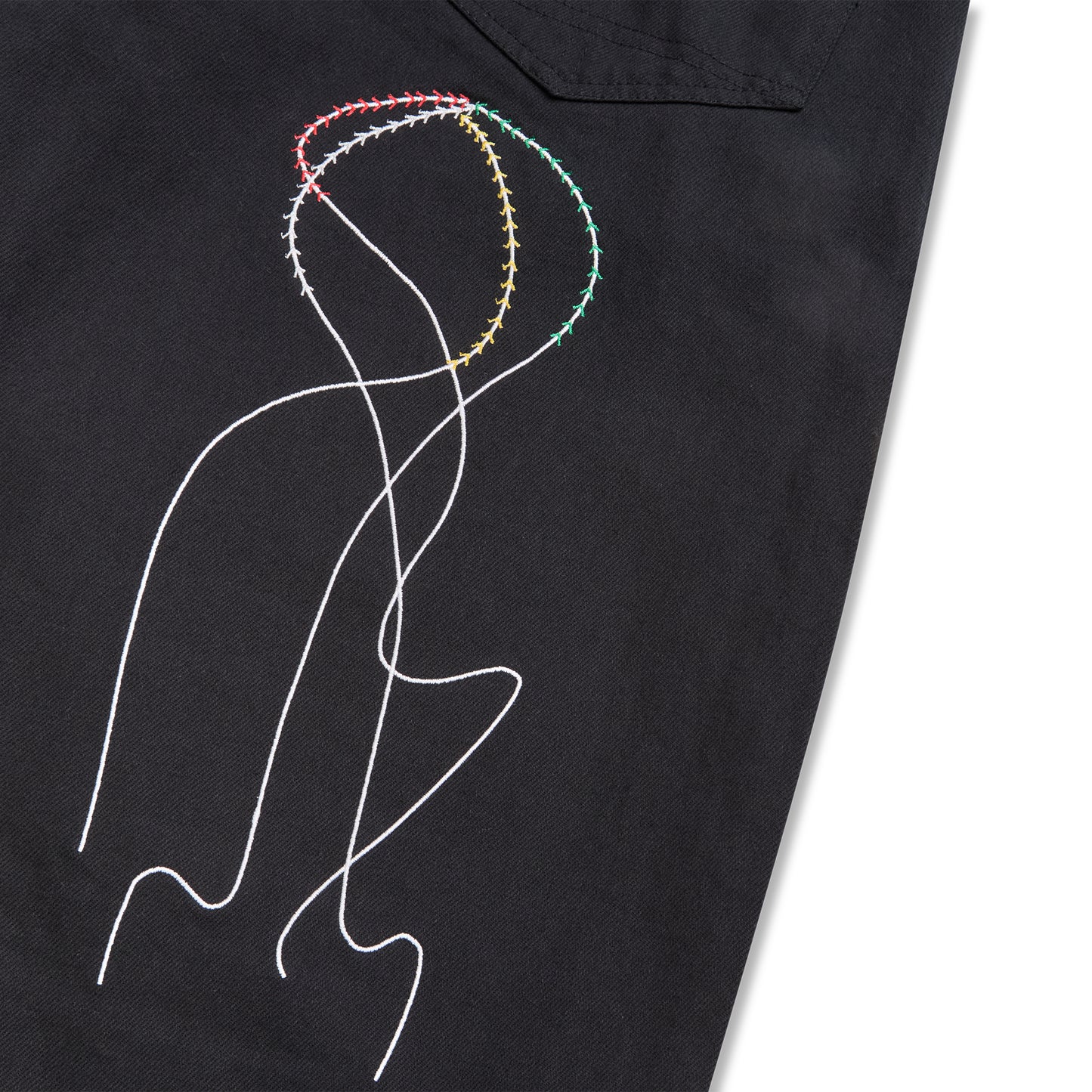 CALÇA CLASS TWILL DOTTEED PIPA BLACK