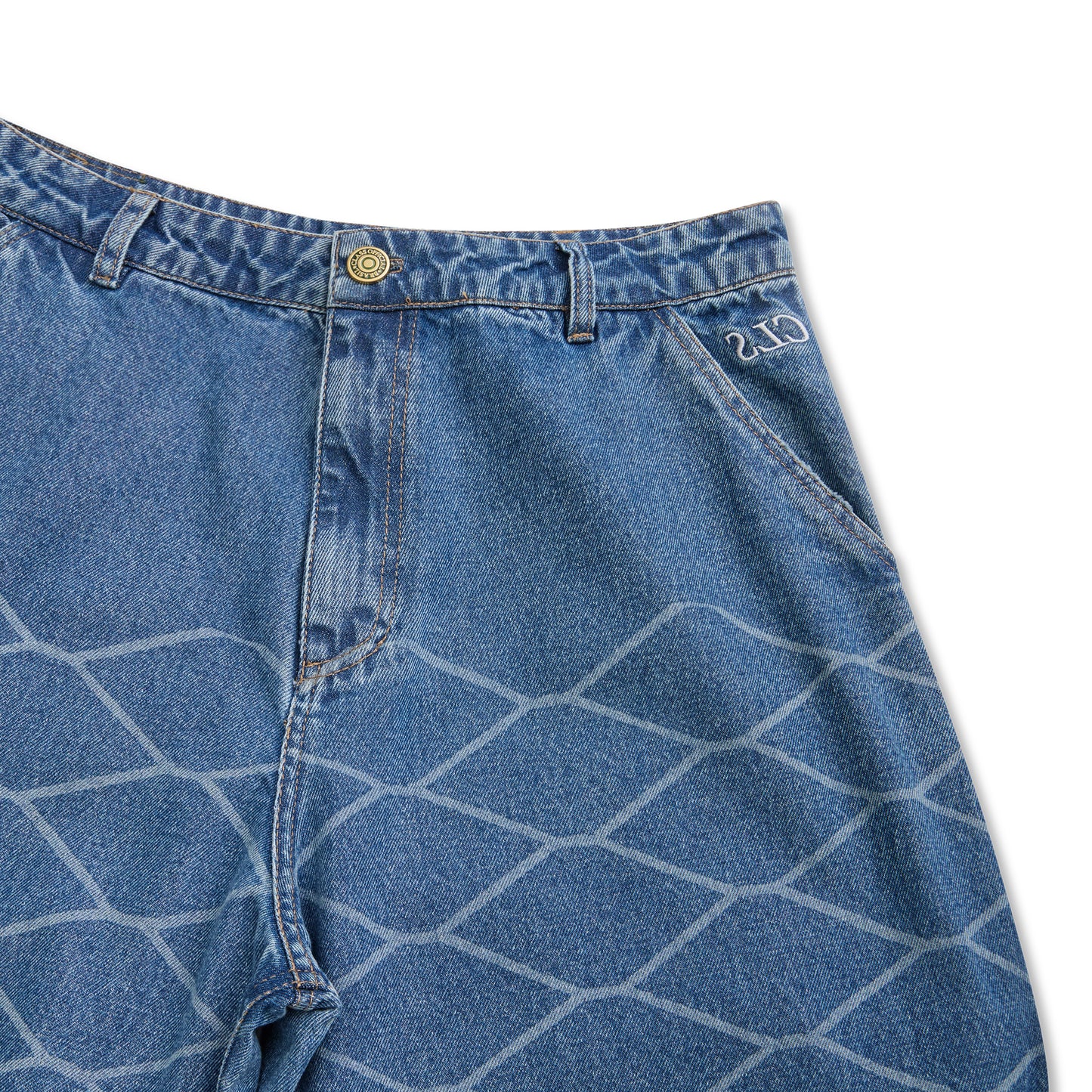 CALÇA CLASS CARPENTER JEANS LASER CHILL BLUE