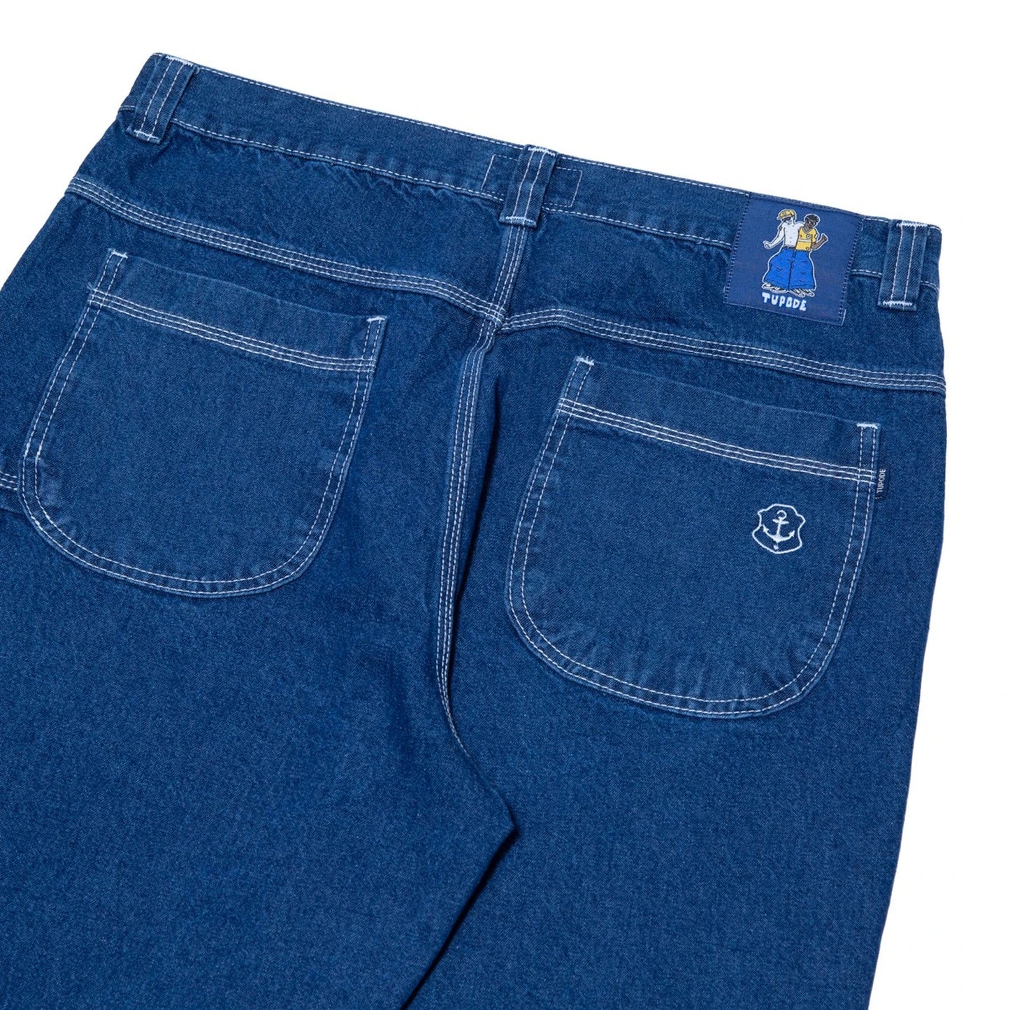 CALÇA TUPODE OG BAGGY AZUL CONTRASTE