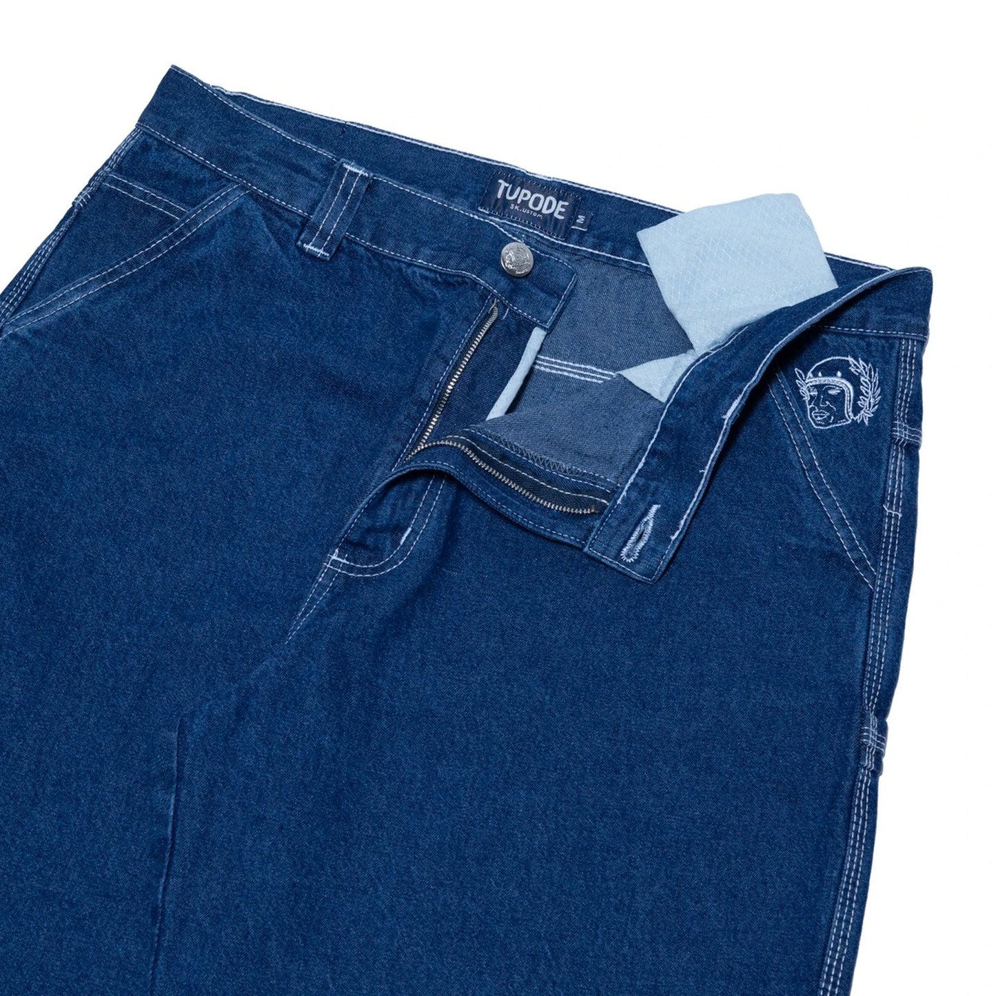 CALÇA TUPODE OG BAGGY AZUL CONTRASTE