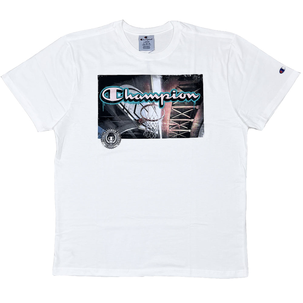CAMISETA CHAMPION BASKET BRIDGE OFF WHITE