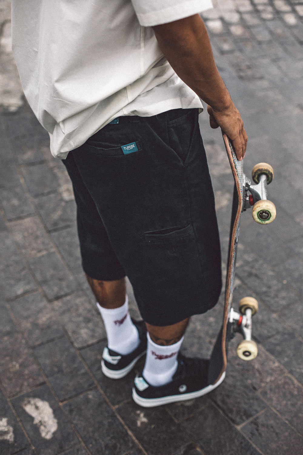 BERMUDA TUPODE OG BAGGY CHINO VERDE