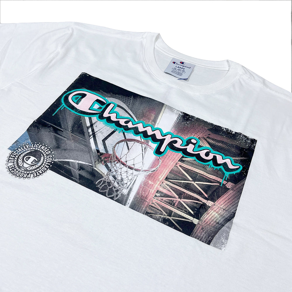CAMISETA CHAMPION BASKET BRIDGE OFF WHITE