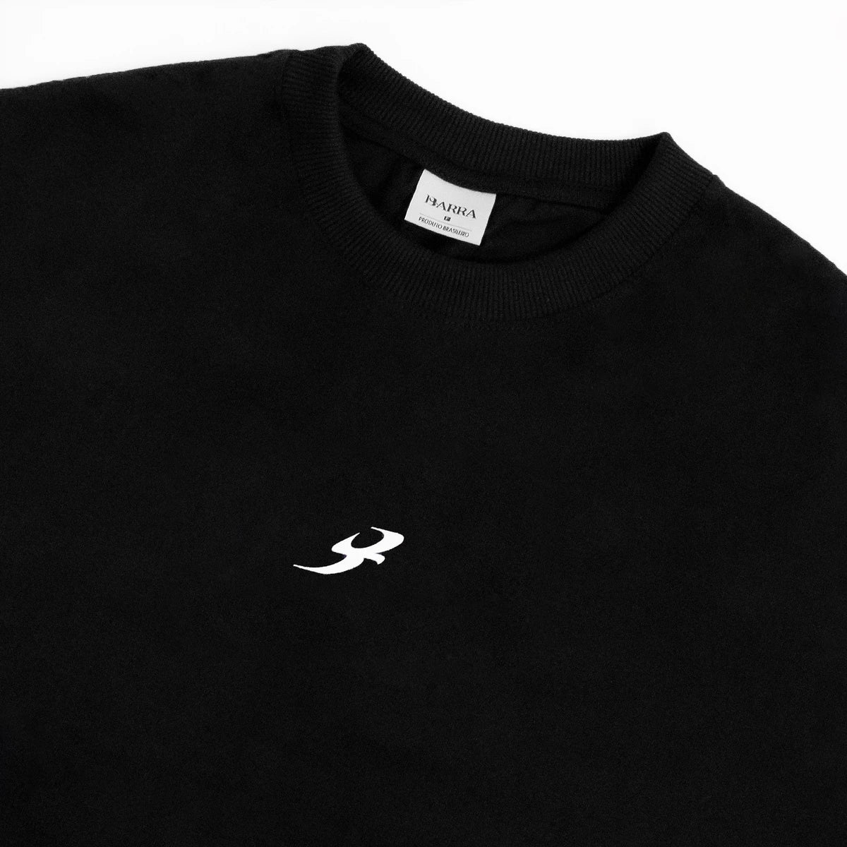 CAMISETA BARRA CREW INSTITUCIONAL B GARCA PRETA