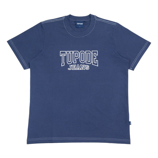 CAMISETA TUPODE JEANS OLD AZUL MARINHO
