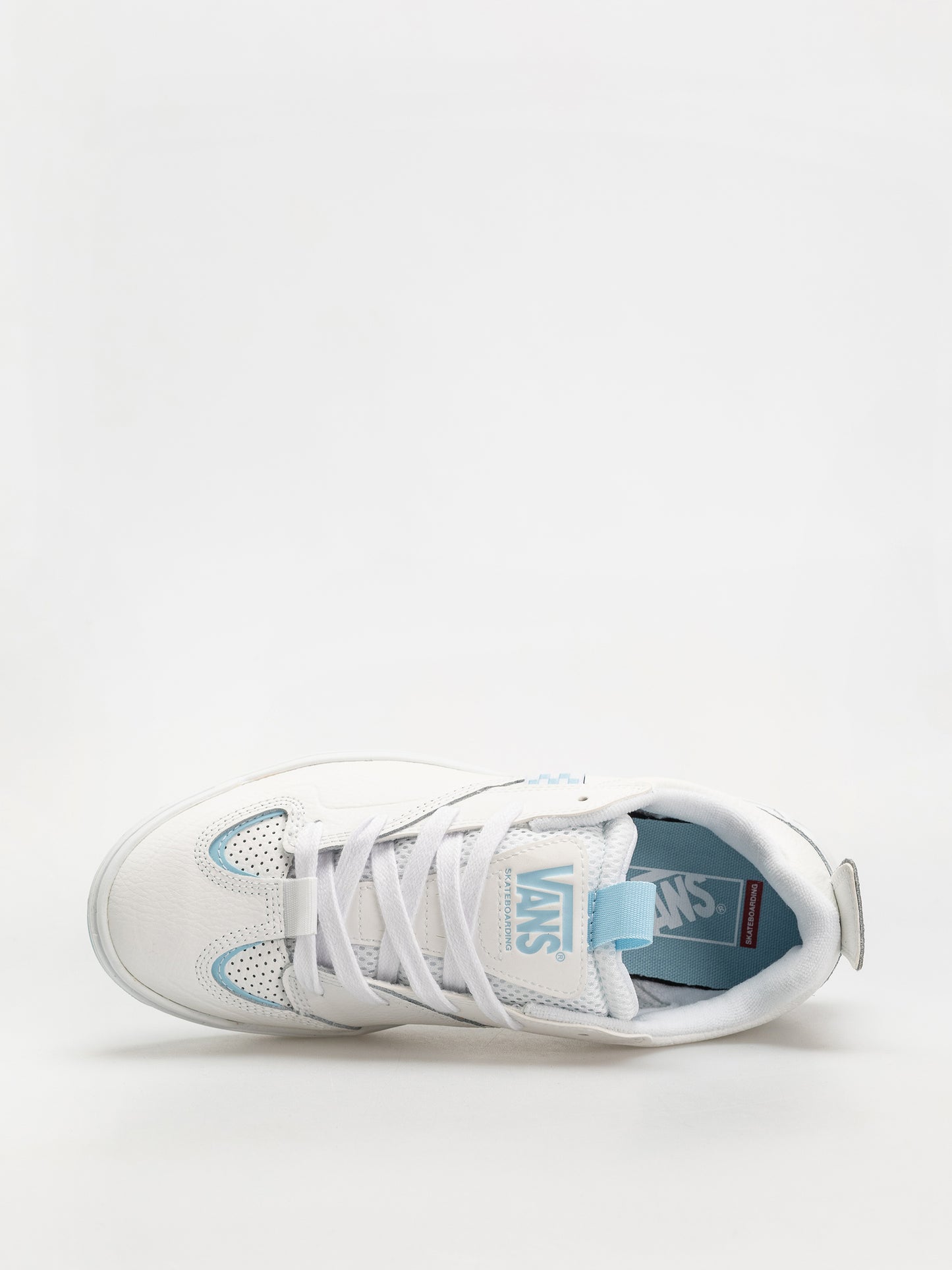 TÊNIS VANS SKATE MIXXA WHITE/BABY BLUE