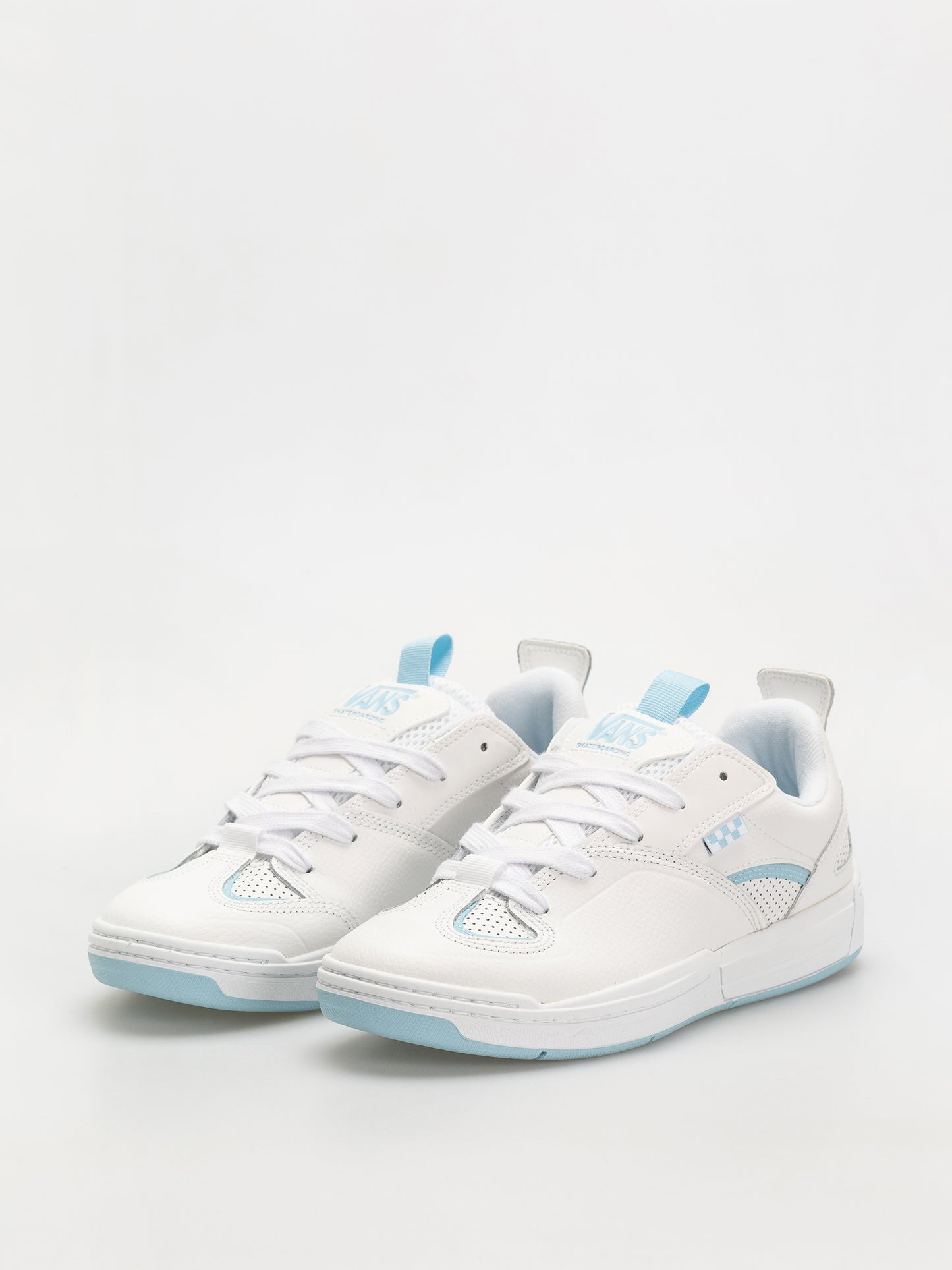 TÊNIS VANS SKATE MIXXA WHITE/BABY BLUE
