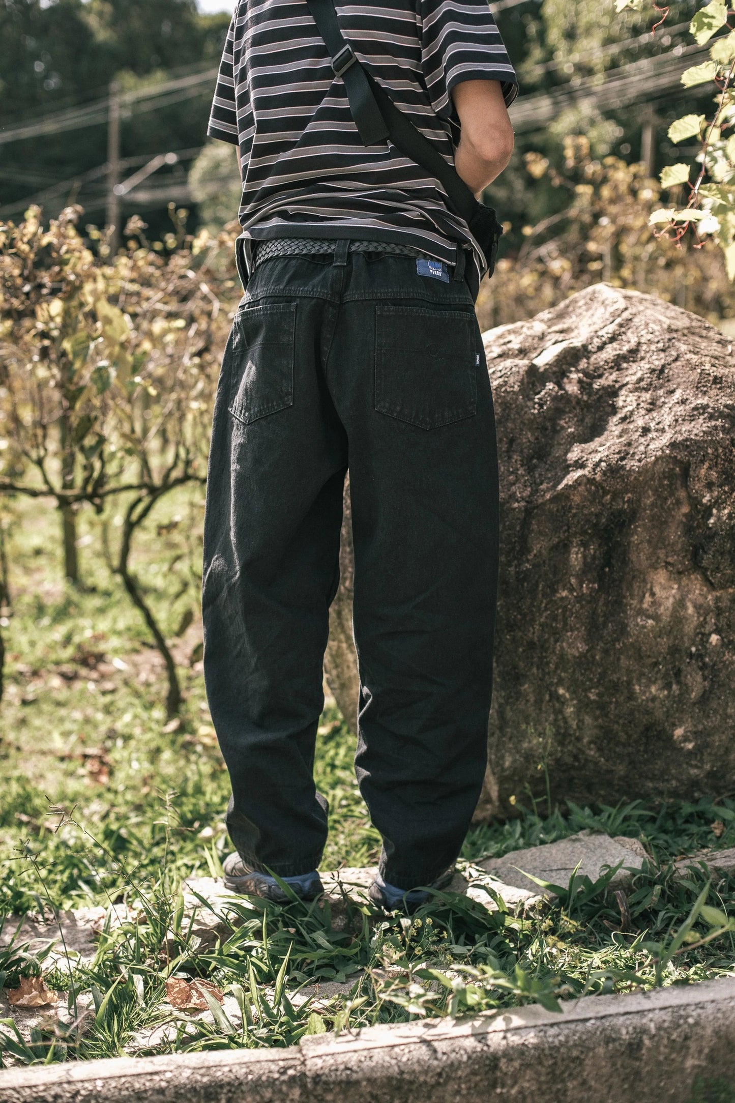 CALÇA TUPODE OG BAGGY HYPER CANVAS PRETO
