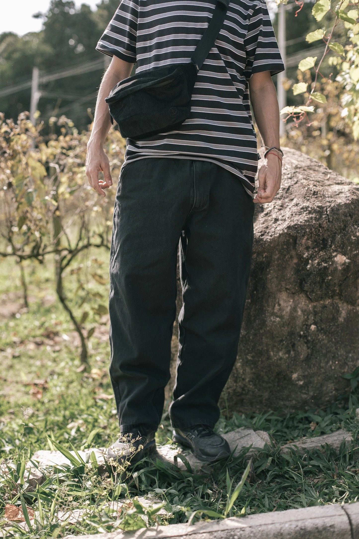 CALÇA TUPODE OG BAGGY HYPER CANVAS PRETO