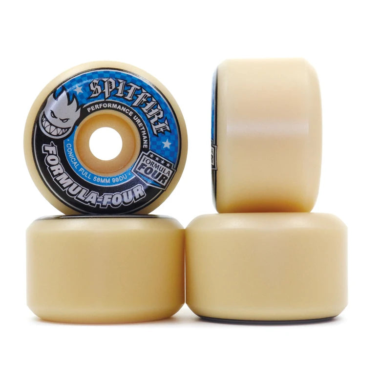 RODA SPITFIRE F4 CONICAL FULL BLUE 99D 58MM
