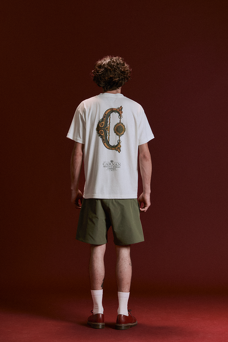 CAMISETA CARNAN JEWELRY HEAVY OFF WHITE