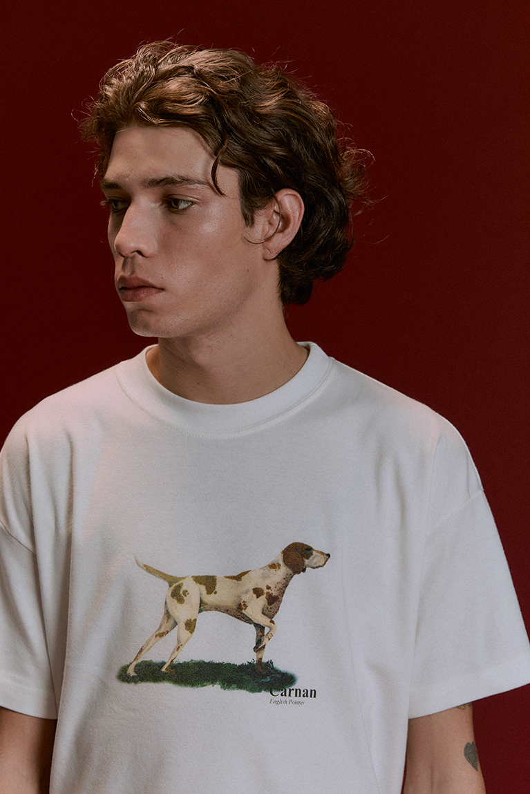 CAMISETA CARNAN POINTER HEAVY OFF WHITE
