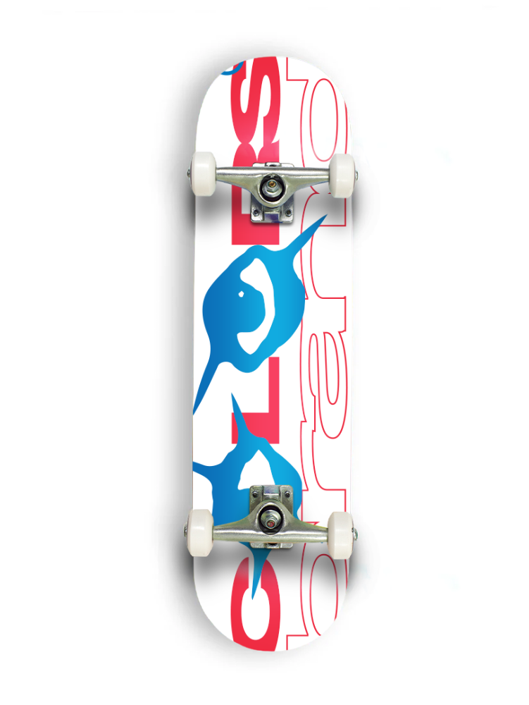SKATE COLORS START BAD EYES BRANCO 8.0