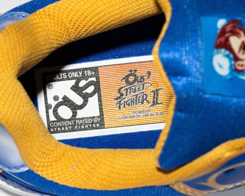 TÊNIS ÖUS IMIGRANTE SERIE X CHUN LI STREET FIGHTER II