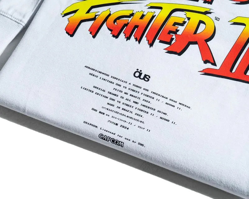 CAMISETA MANGA LONGA ÖUS X STREET FIGHTER DHALSIM