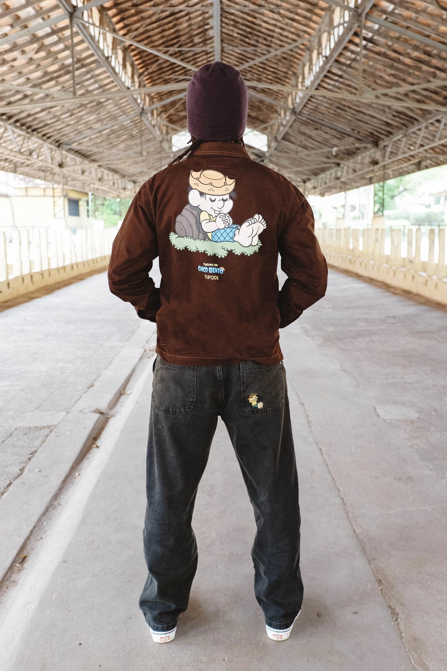 CALÇA TUPODE OG BAGGY CHICO BENTO RELAX STONE VERDE