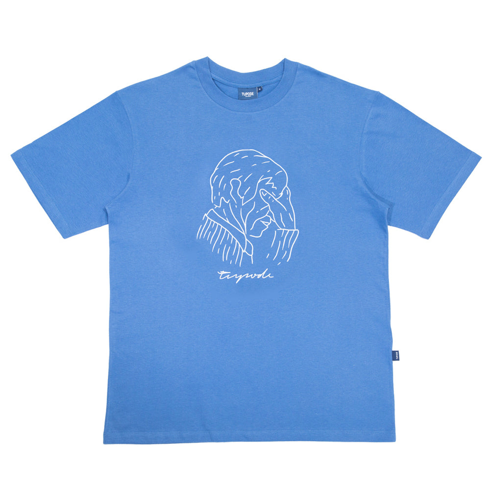 CAMISETA TUPODE CX REFLETIVO AZUL CLARO