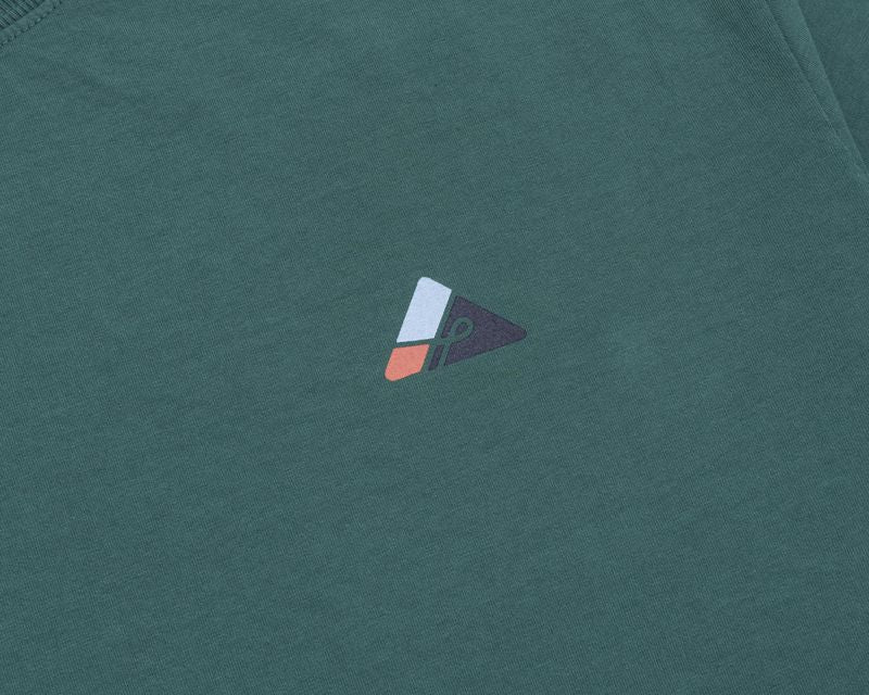 CAMISETA ÖUS LOGO MINIMAL VERDE