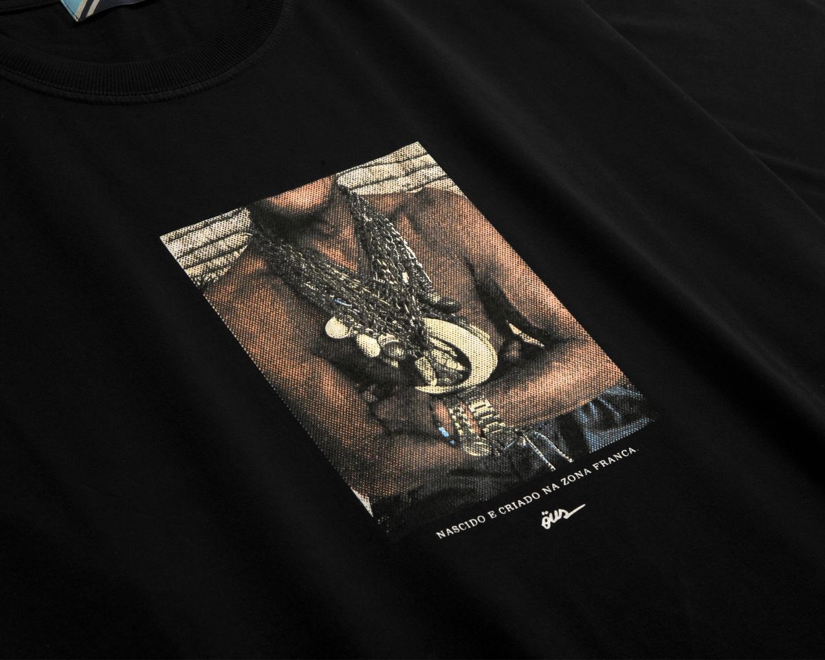 CAMISETA ÖUS AMAZONICO PRETO
