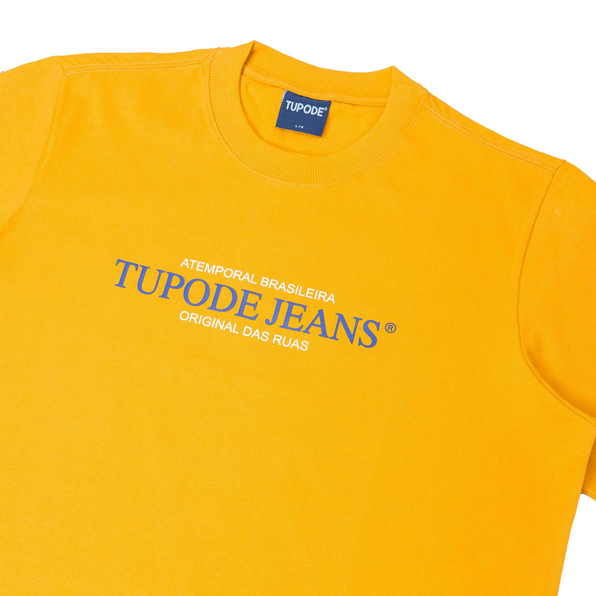 CAMISETA TUPODE ORIG JEANS MOSTARDA